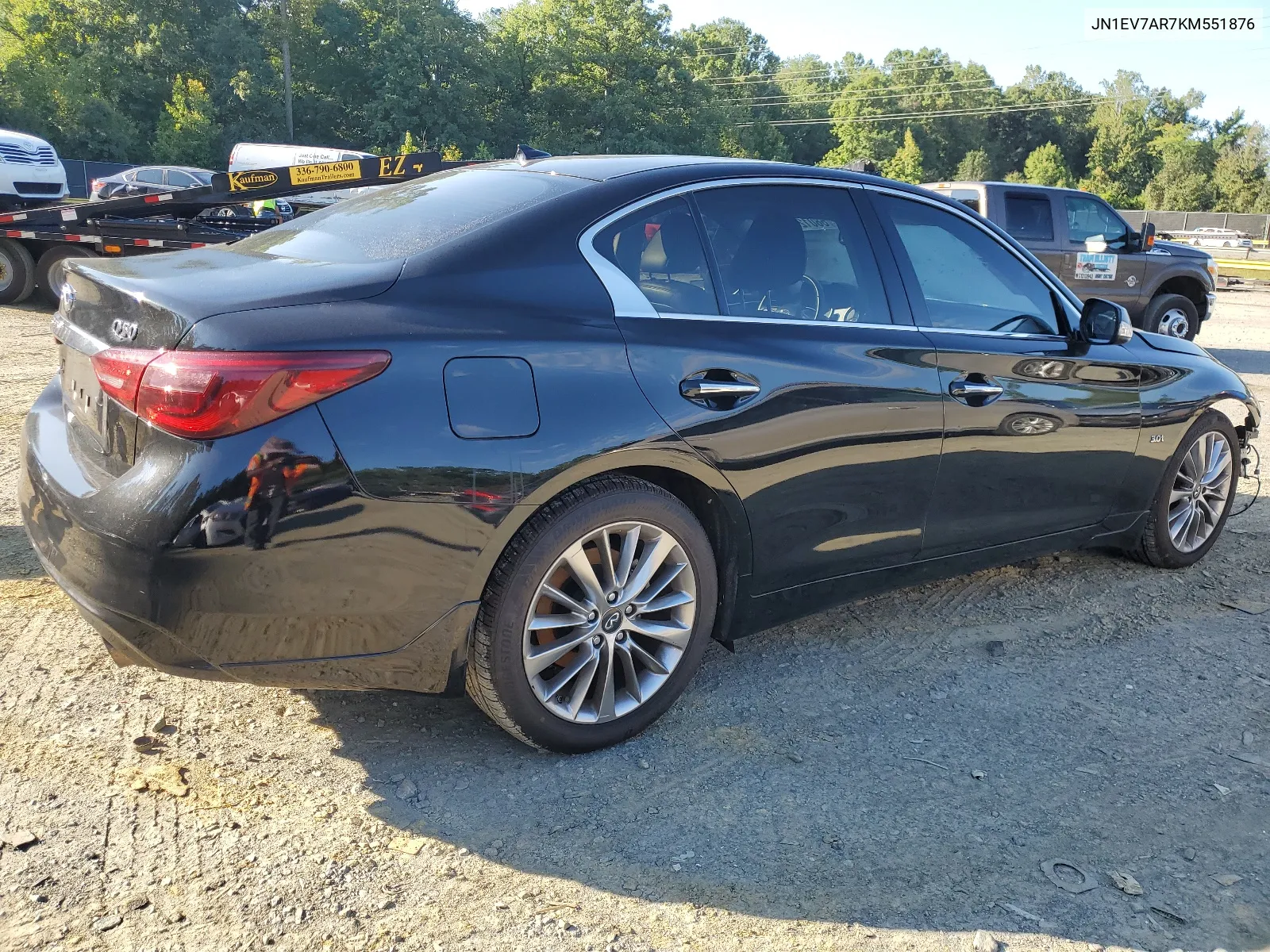 2019 Infiniti Q50 Luxe VIN: JN1EV7AR7KM551876 Lot: 68012324