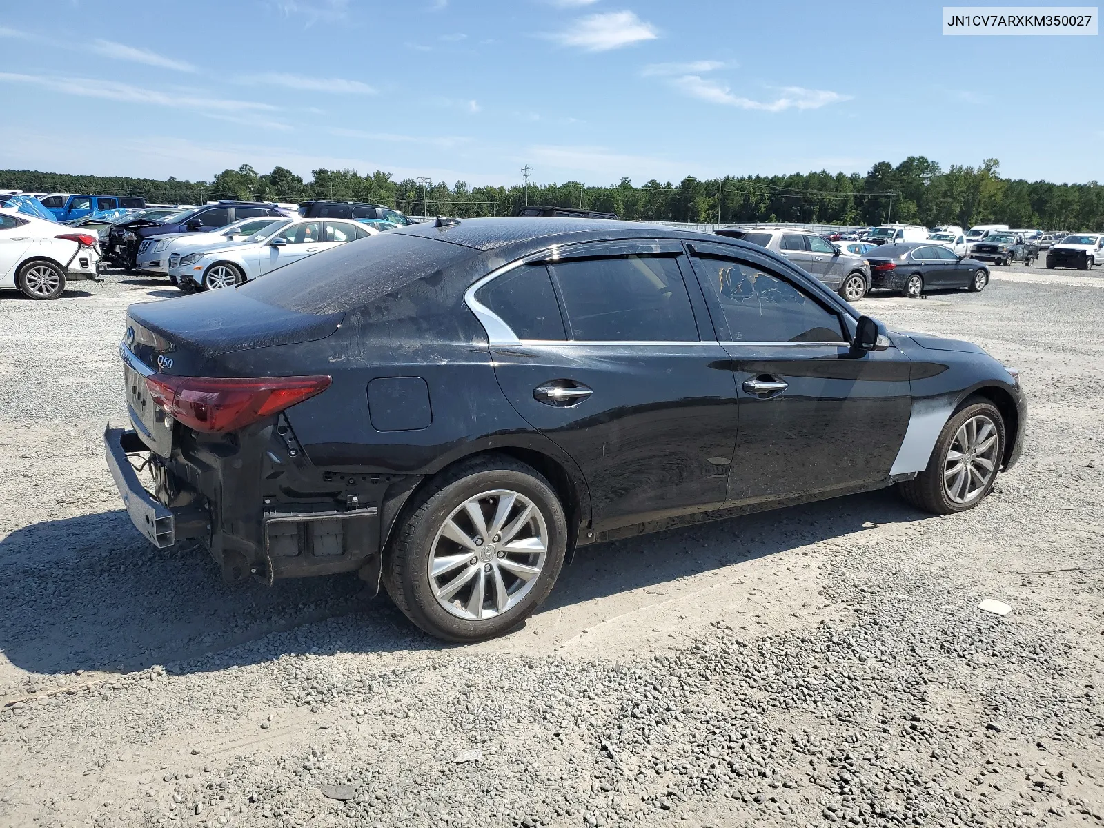 JN1CV7ARXKM350027 2019 Infiniti Q50 Pure