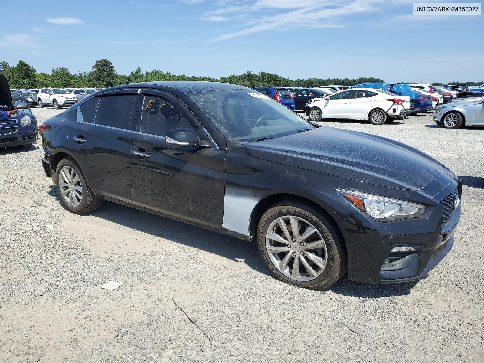 JN1CV7ARXKM350027 2019 Infiniti Q50 Pure