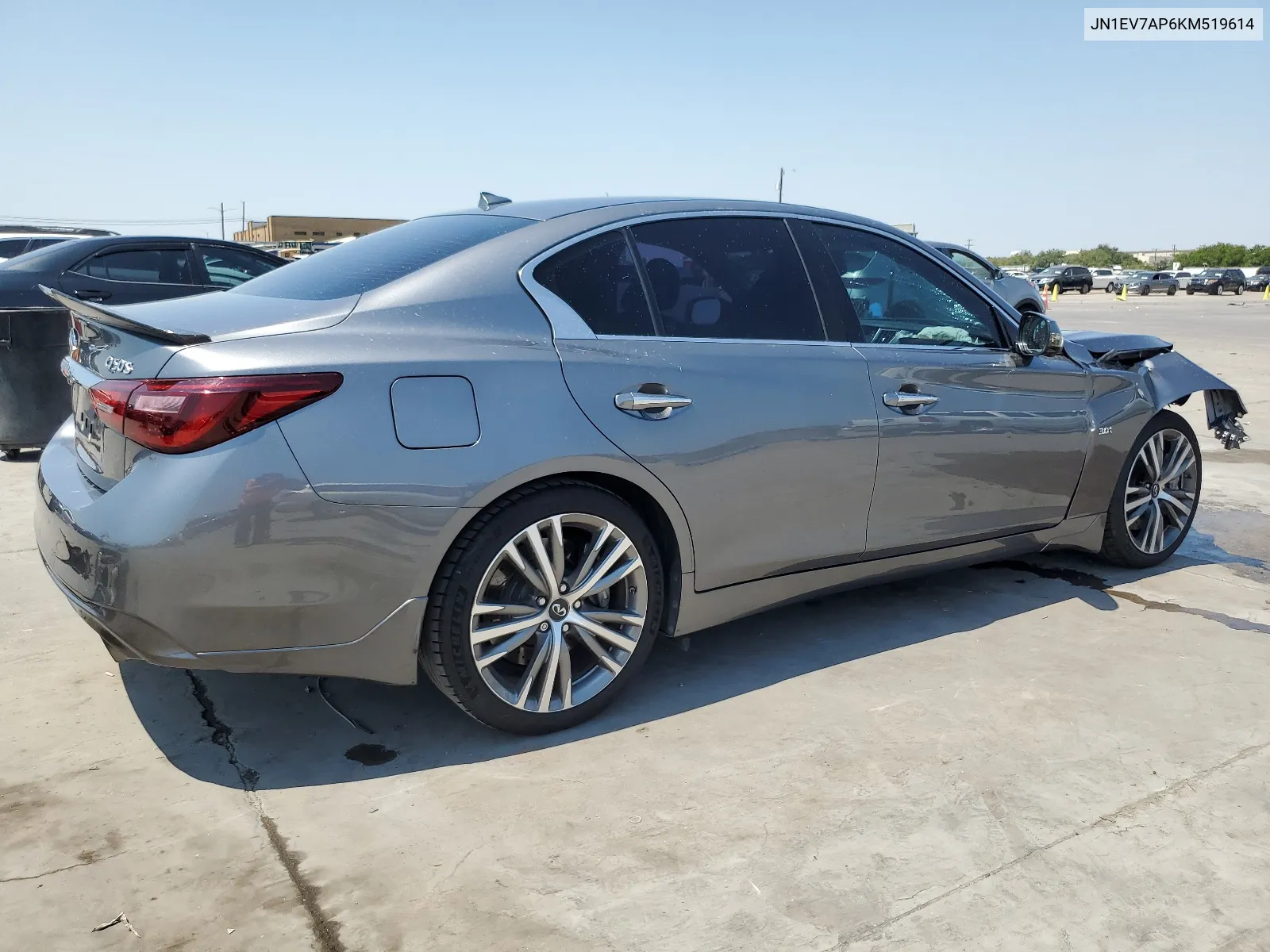 2019 Infiniti Q50 Luxe VIN: JN1EV7AP6KM519614 Lot: 68552714