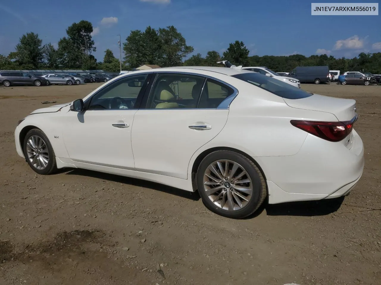 2019 Infiniti Q50 Luxe VIN: JN1EV7ARXKM556019 Lot: 68982634