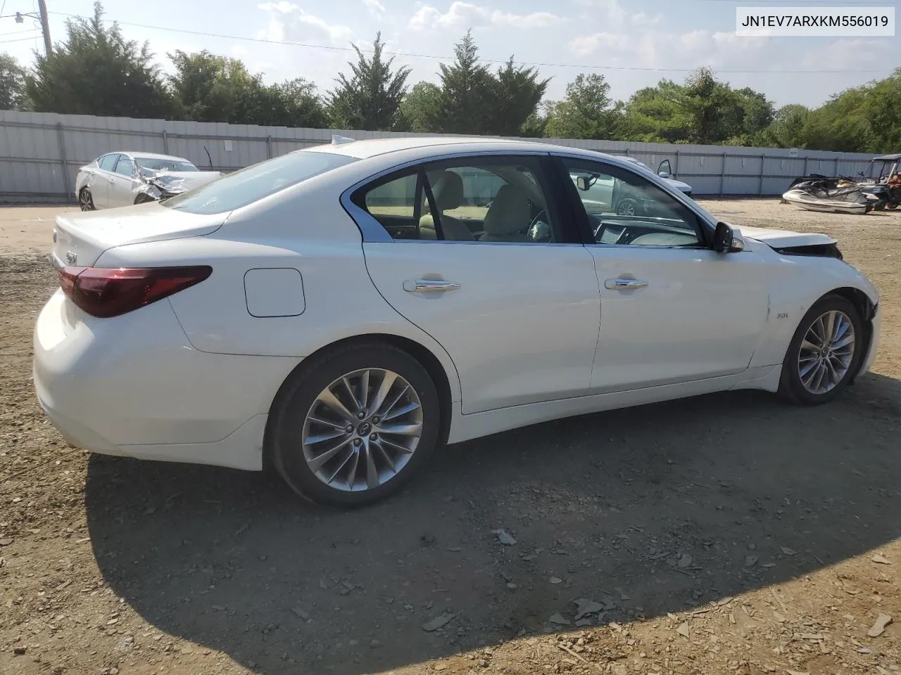 2019 Infiniti Q50 Luxe VIN: JN1EV7ARXKM556019 Lot: 68982634