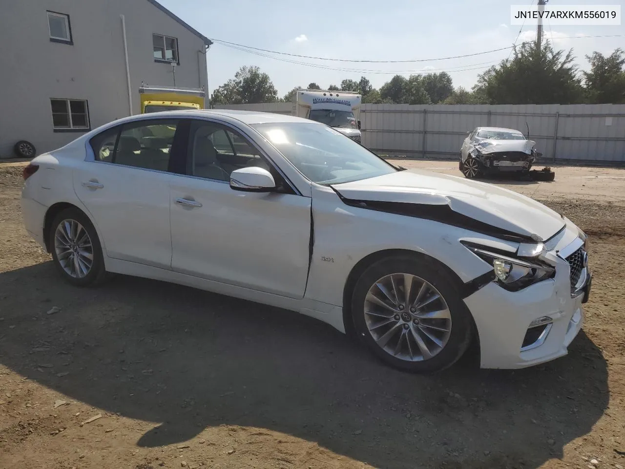 2019 Infiniti Q50 Luxe VIN: JN1EV7ARXKM556019 Lot: 68982634