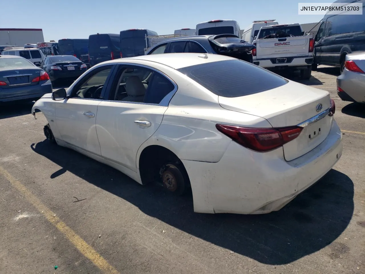 2019 Infiniti Q50 Luxe VIN: JN1EV7AP8KM513703 Lot: 69468744