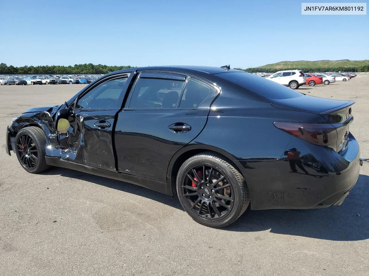 JN1FV7AR6KM801192 2019 Infiniti Q50 Red Sport 400