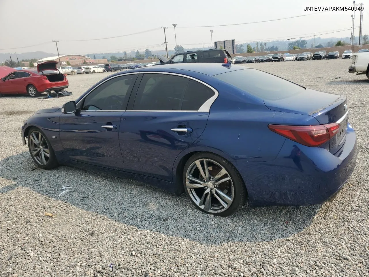 2019 Infiniti Q50 Luxe VIN: JN1EV7APXKM540949 Lot: 70799224