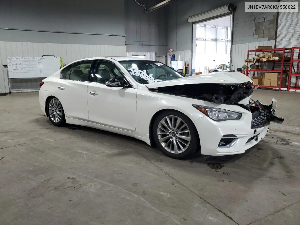 JN1EV7AR8KM558822 2019 Infiniti Q50 Luxe