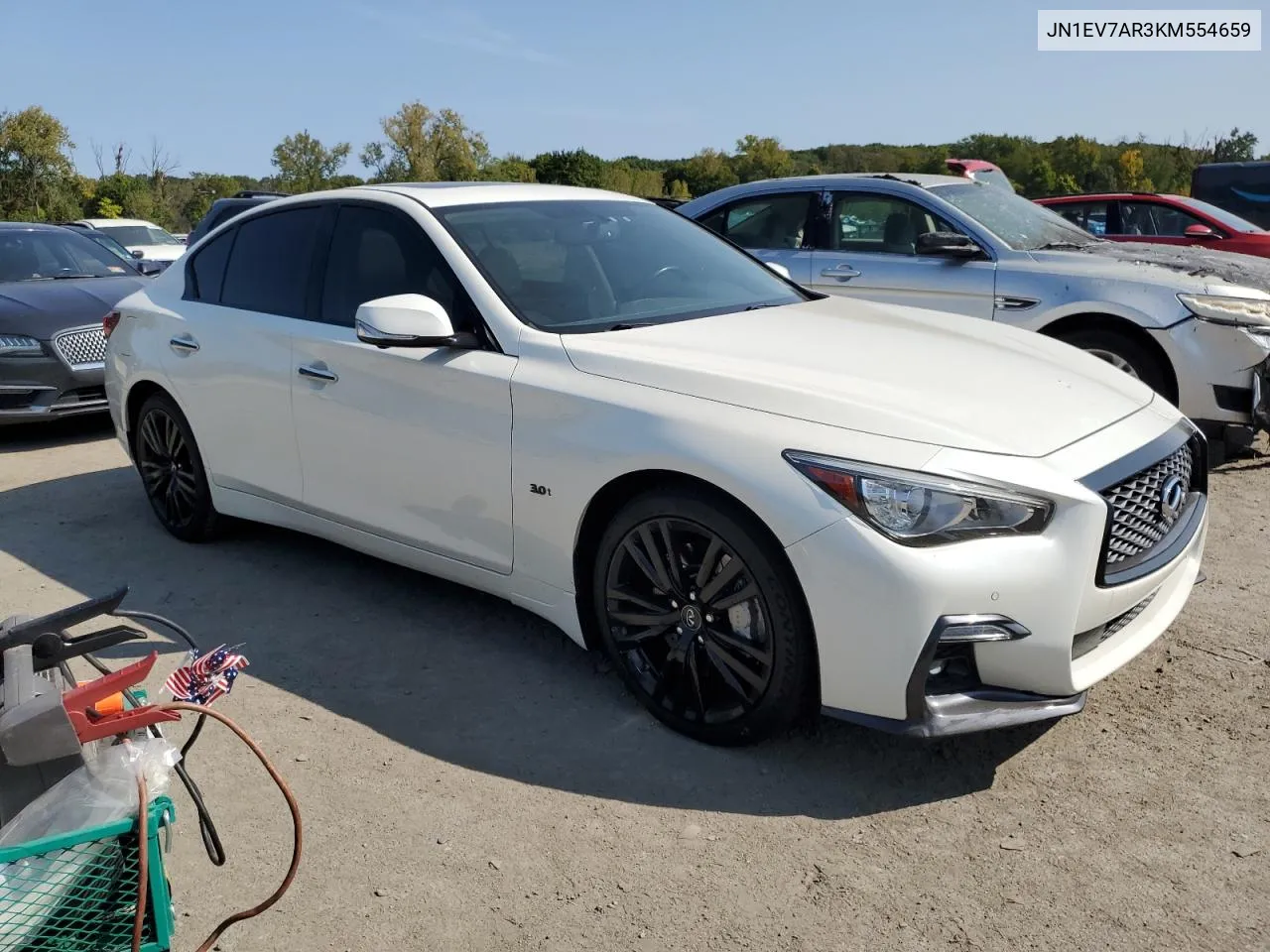 JN1EV7AR3KM554659 2019 Infiniti Q50 Luxe