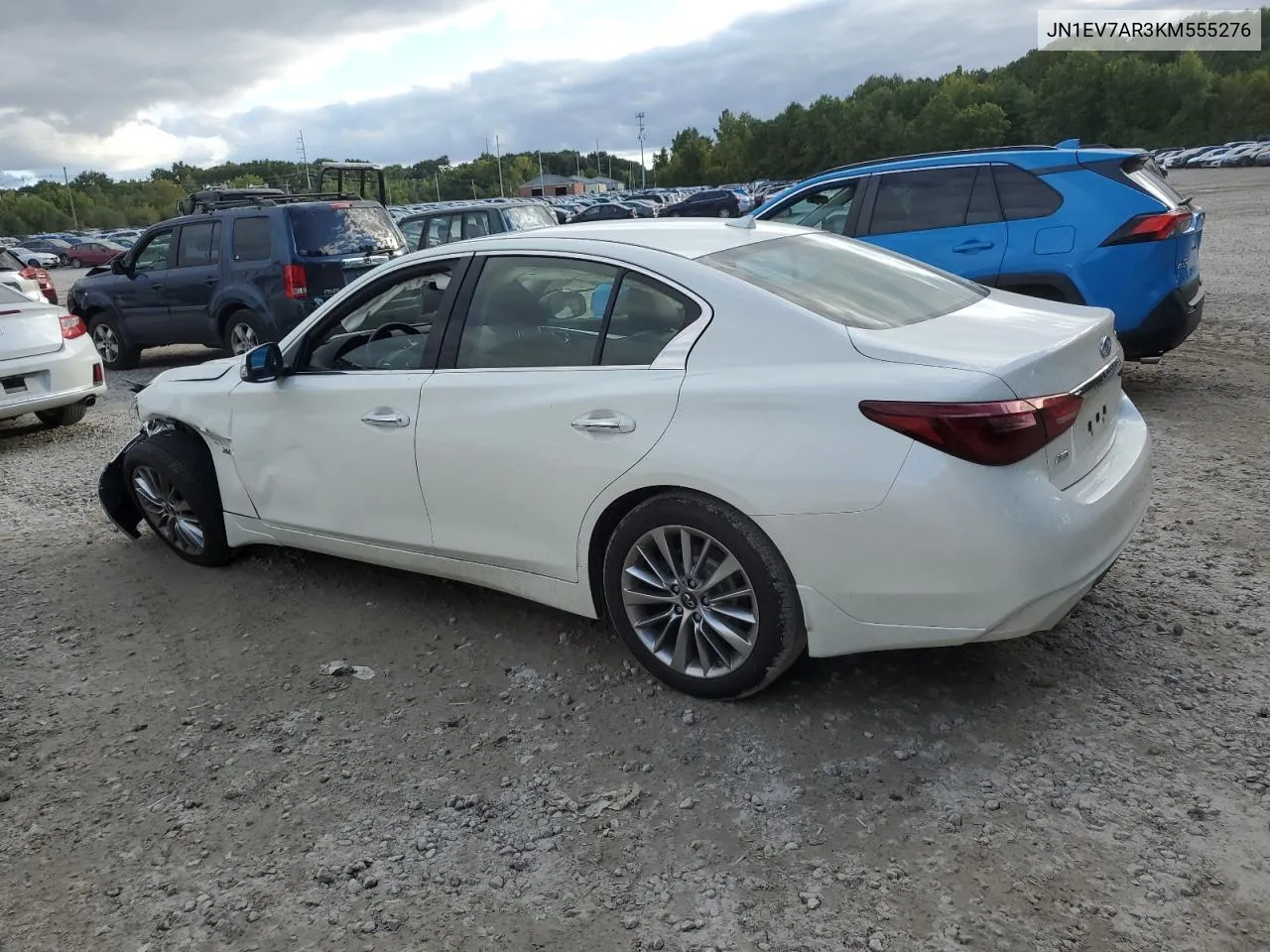 JN1EV7AR3KM555276 2019 Infiniti Q50 Luxe