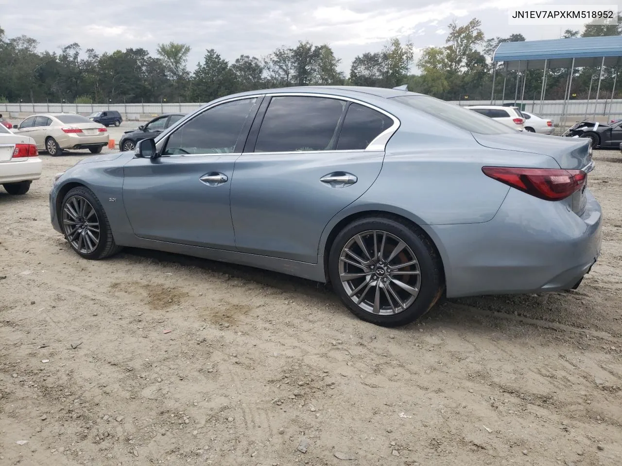 2019 Infiniti Q50 Luxe VIN: JN1EV7APXKM518952 Lot: 73093274