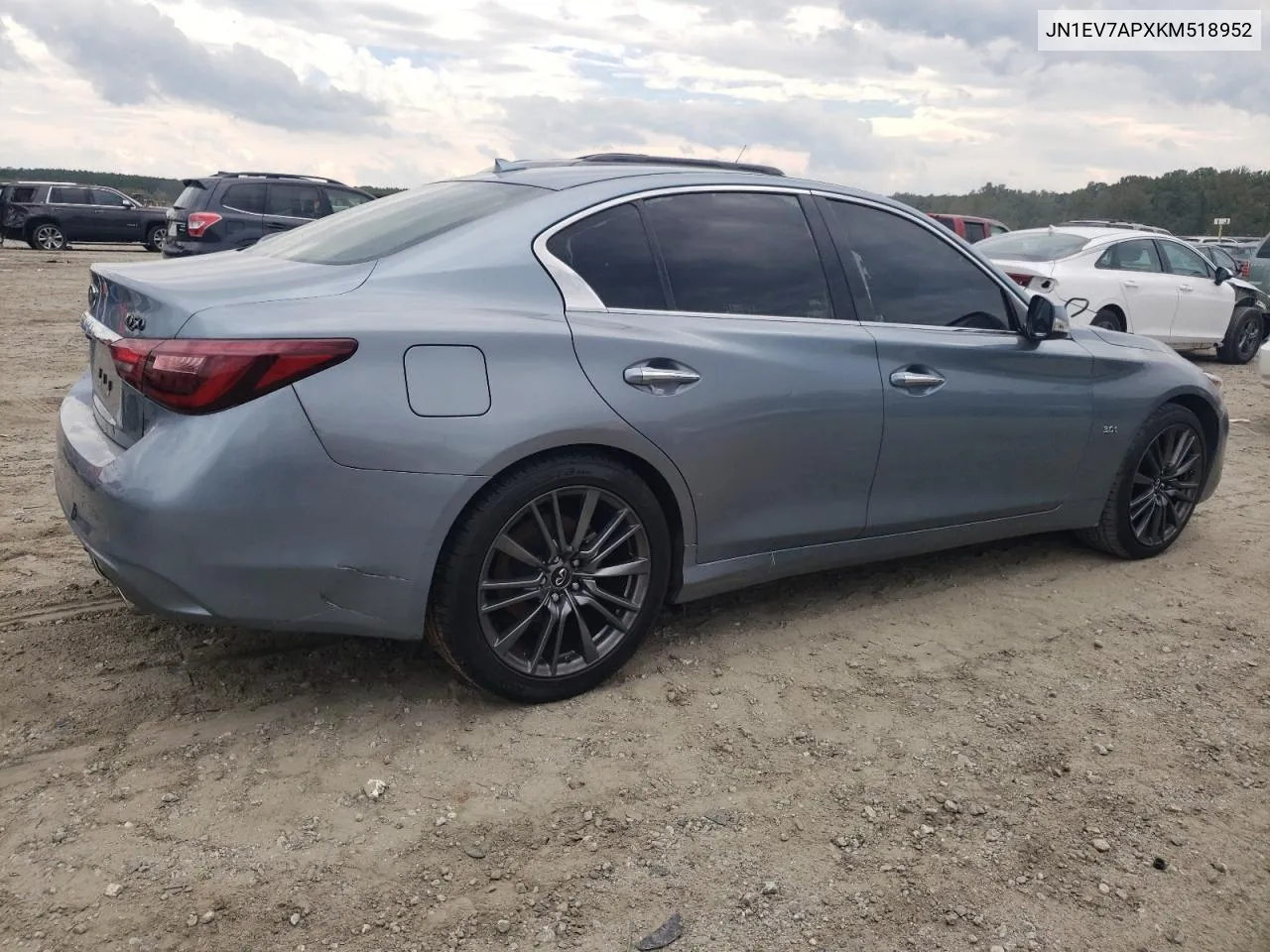 JN1EV7APXKM518952 2019 Infiniti Q50 Luxe