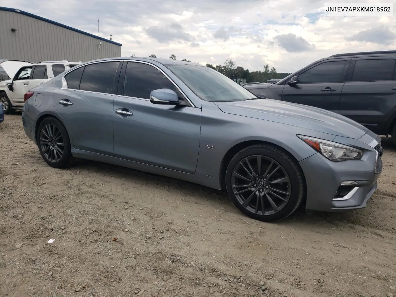 2019 Infiniti Q50 Luxe VIN: JN1EV7APXKM518952 Lot: 73093274