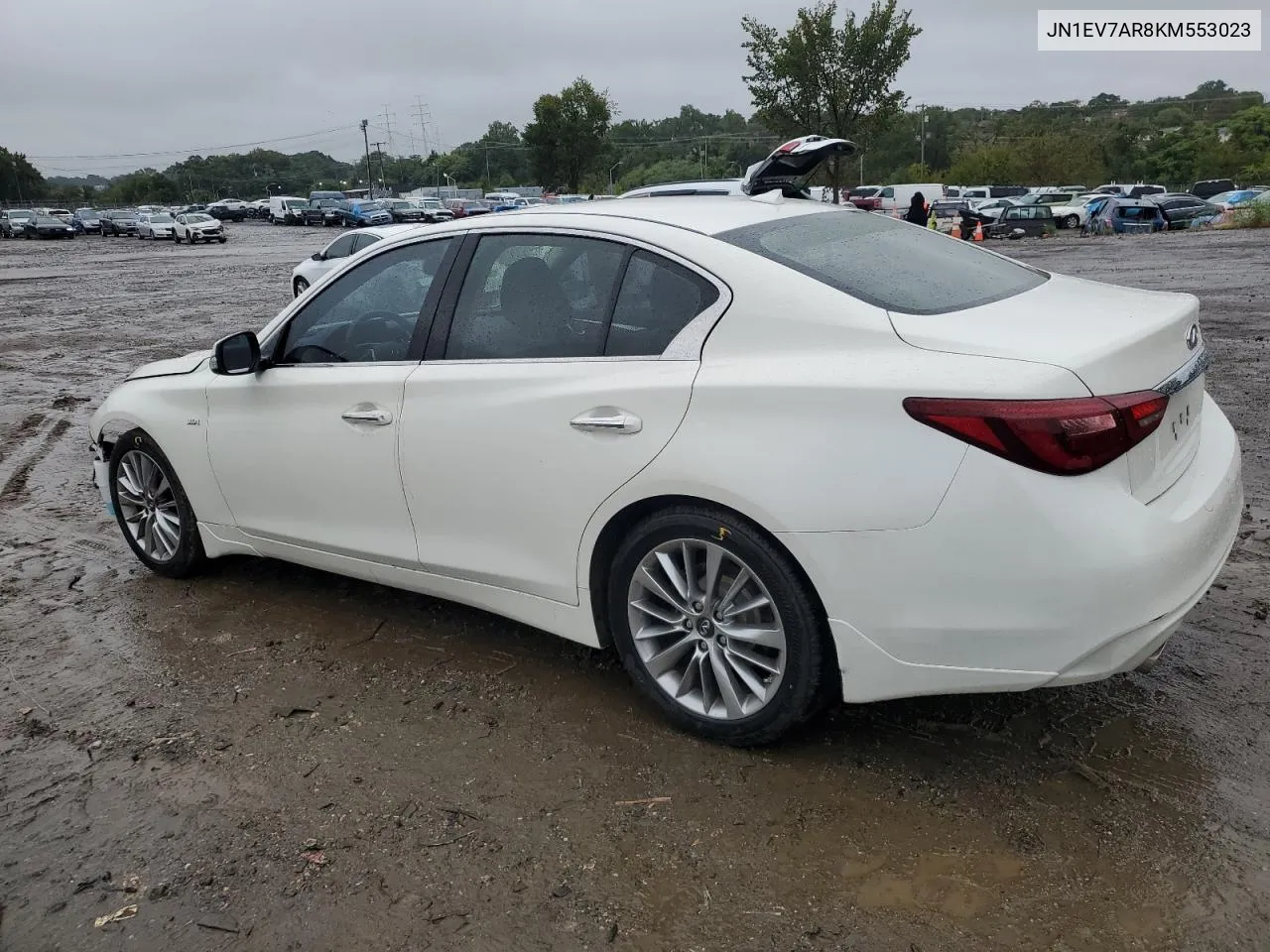 2019 Infiniti Q50 Luxe VIN: JN1EV7AR8KM553023 Lot: 73278444