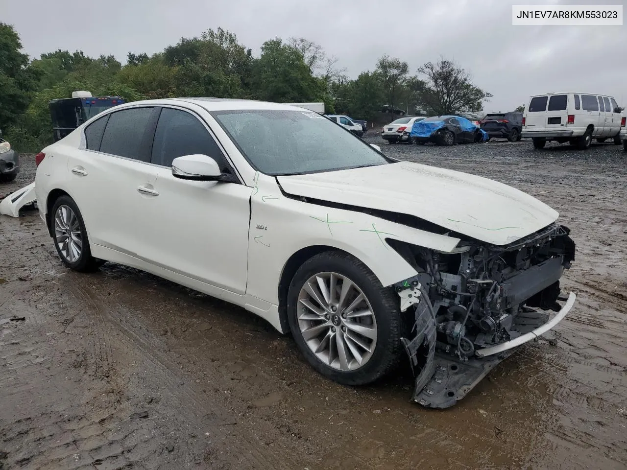 JN1EV7AR8KM553023 2019 Infiniti Q50 Luxe