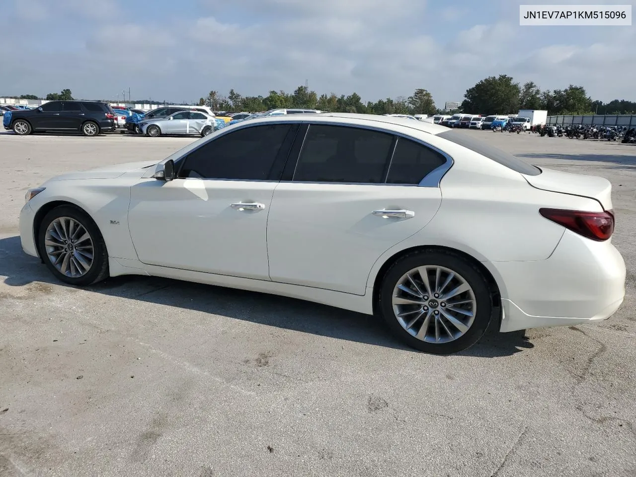 2019 Infiniti Q50 Luxe VIN: JN1EV7AP1KM515096 Lot: 75140244