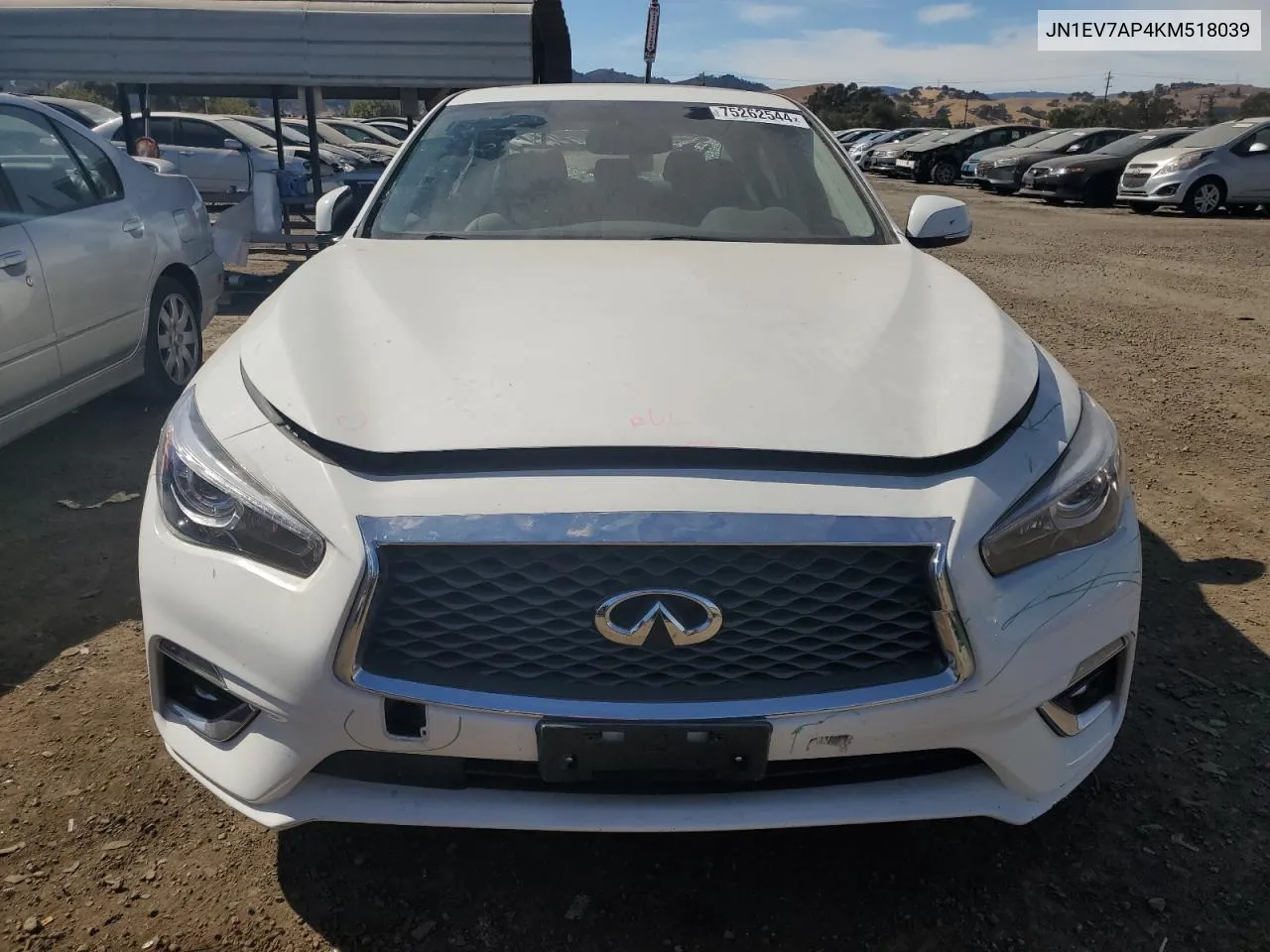 JN1EV7AP4KM518039 2019 Infiniti Q50 Luxe