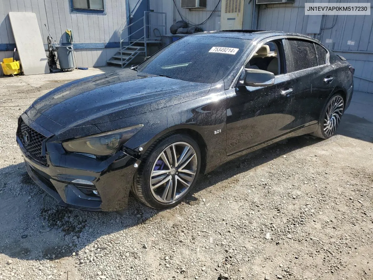 JN1EV7AP0KM517230 2019 Infiniti Q50 Luxe