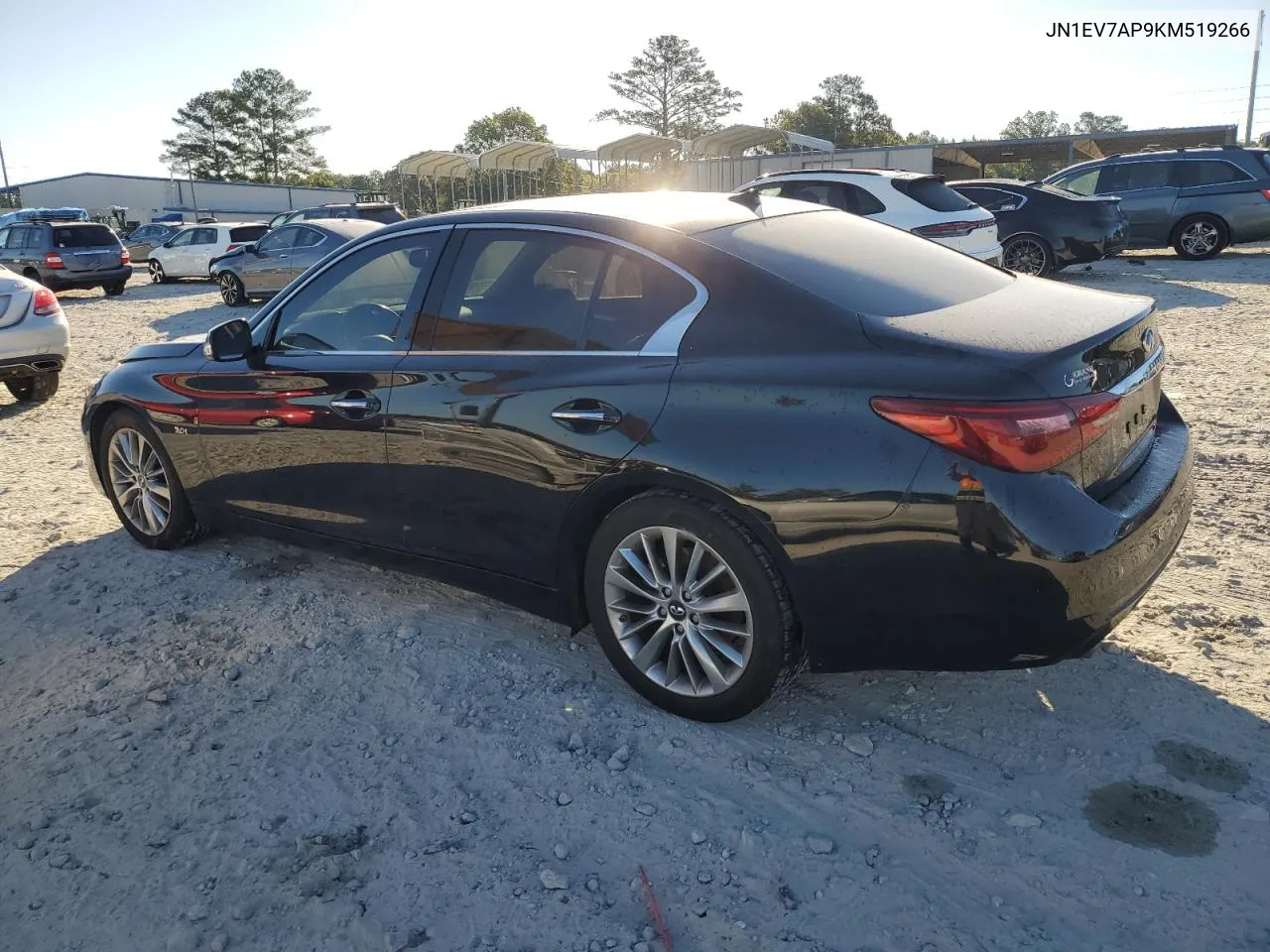 2019 Infiniti Q50 Luxe VIN: JN1EV7AP9KM519266 Lot: 75612824