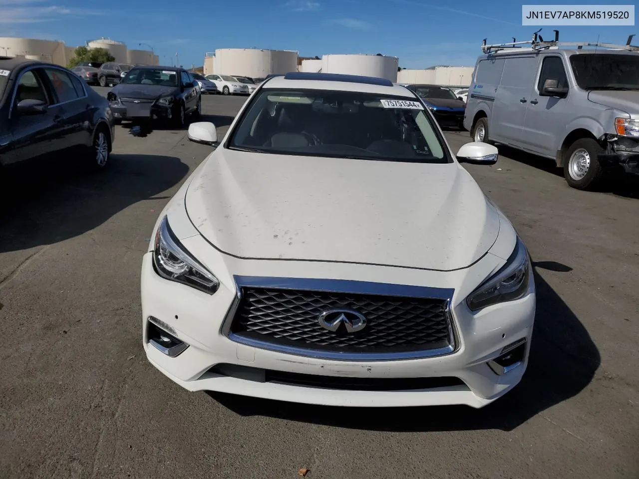 JN1EV7AP8KM519520 2019 Infiniti Q50 Luxe