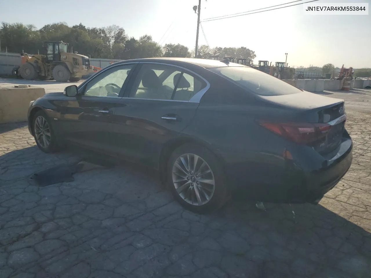 2019 Infiniti Q50 Luxe VIN: JN1EV7AR4KM553844 Lot: 75880484