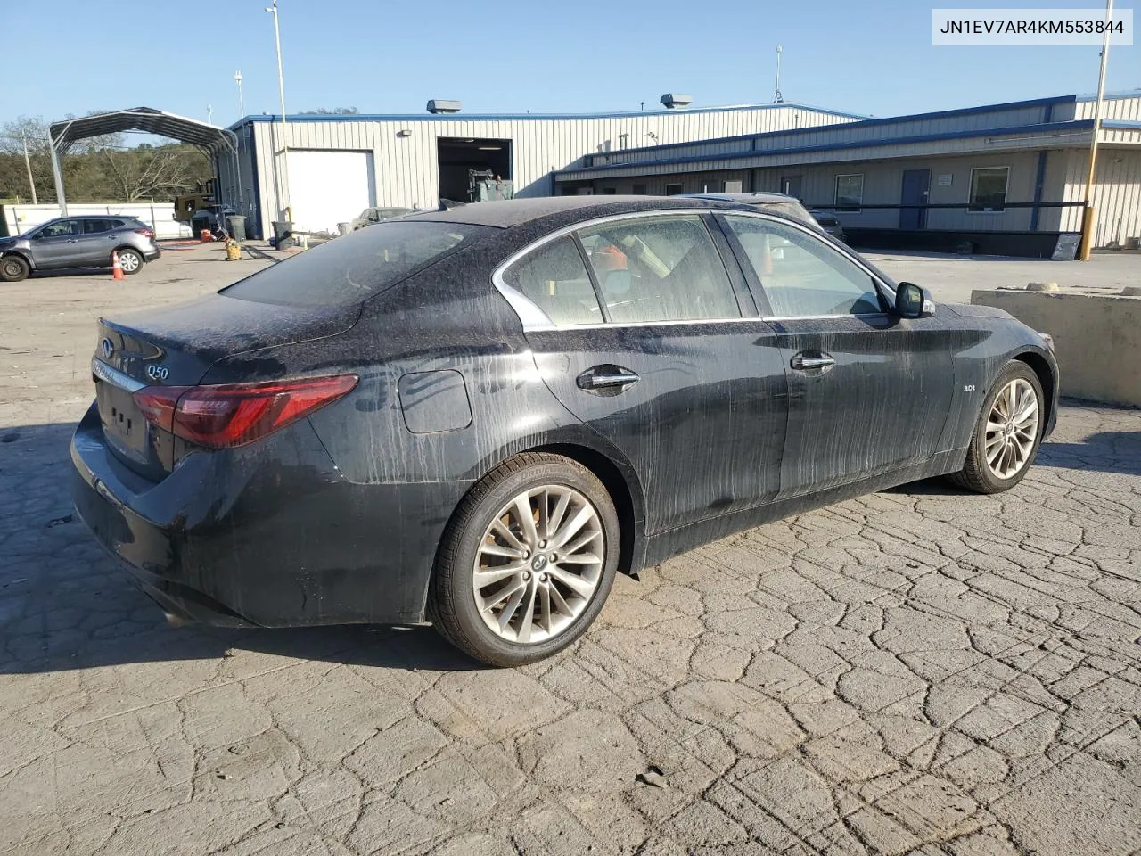 2019 Infiniti Q50 Luxe VIN: JN1EV7AR4KM553844 Lot: 75880484