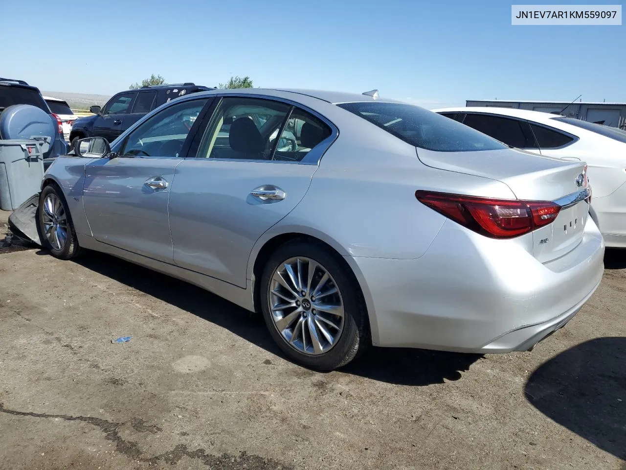 2019 Infiniti Q50 Luxe VIN: JN1EV7AR1KM559097 Lot: 75941604