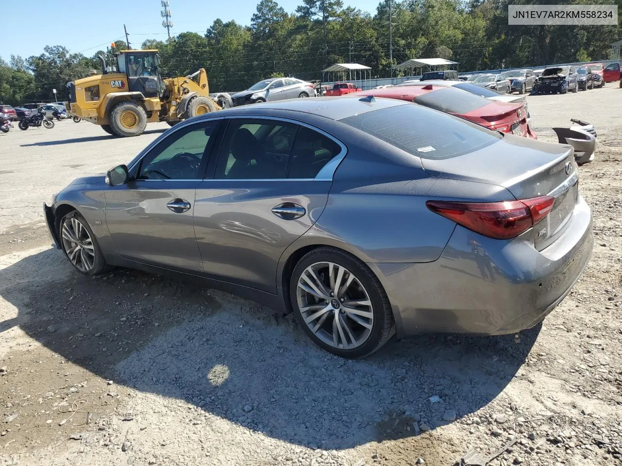 2019 Infiniti Q50 Luxe VIN: JN1EV7AR2KM558234 Lot: 76547964