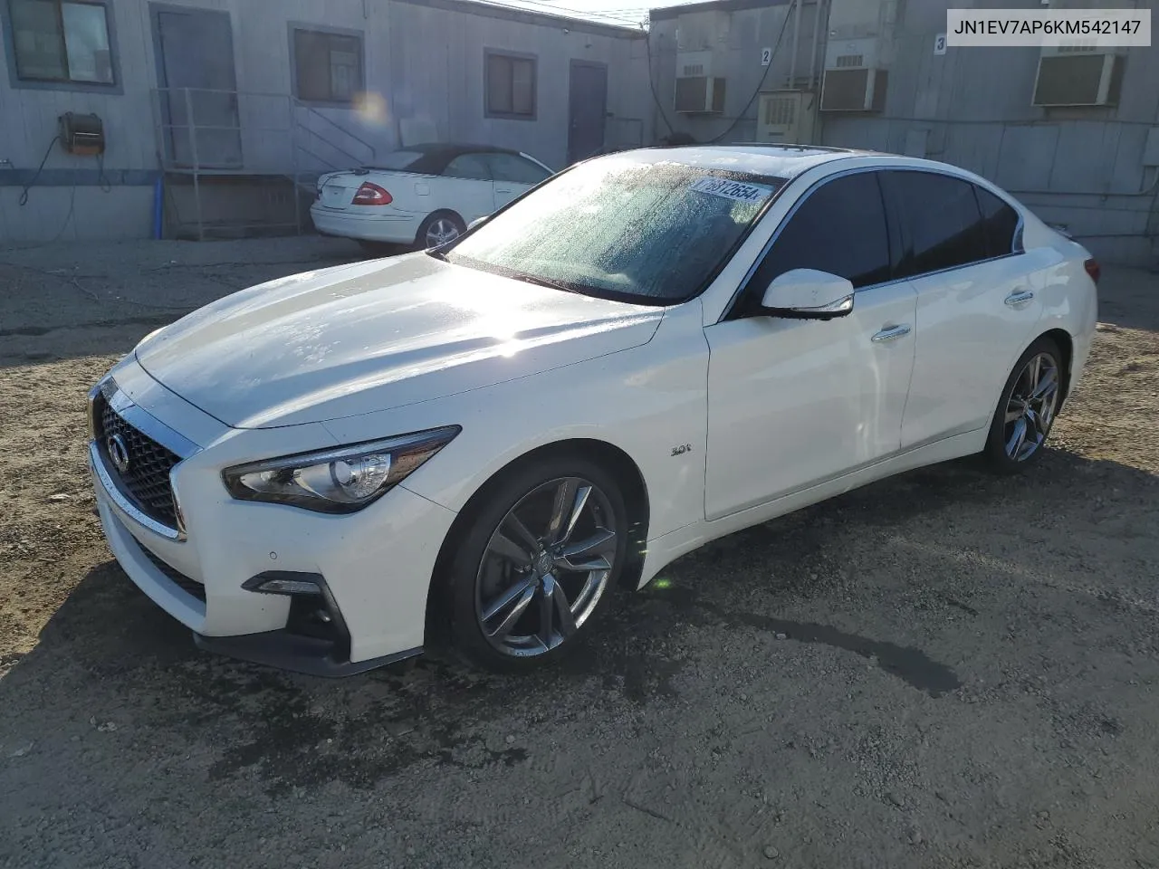 2019 Infiniti Q50 Luxe VIN: JN1EV7AP6KM542147 Lot: 76812654