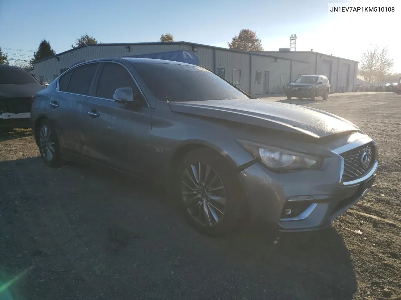 2019 Infiniti Q50 Luxe VIN: JN1EV7AP1KM510108 Lot: 77039994