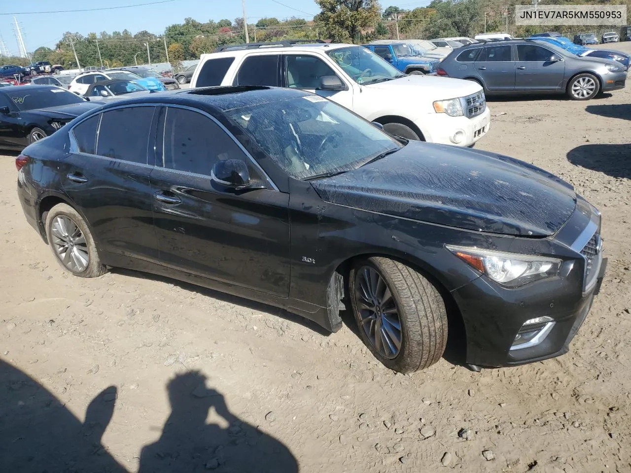 JN1EV7AR5KM550953 2019 Infiniti Q50 Luxe