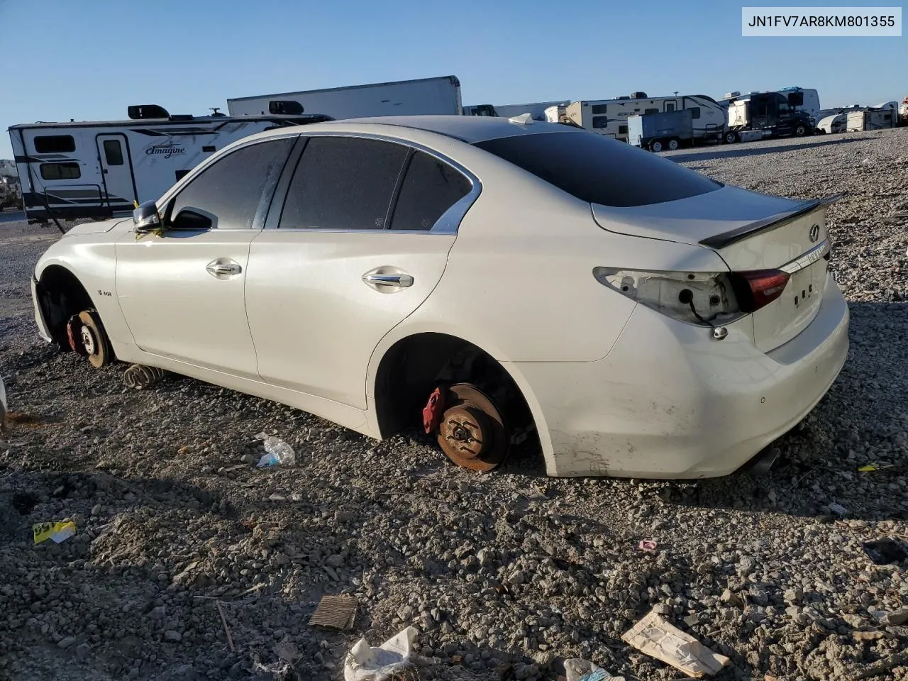 JN1FV7AR8KM801355 2019 Infiniti Q50 Red Sport 400