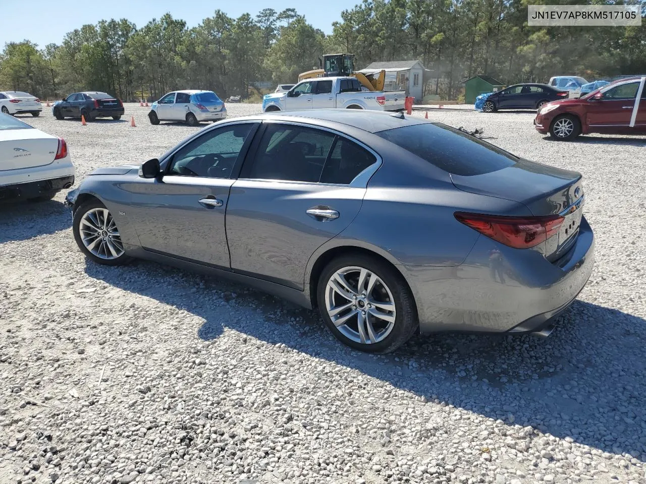 2019 Infiniti Q50 Luxe VIN: JN1EV7AP8KM517105 Lot: 77353934