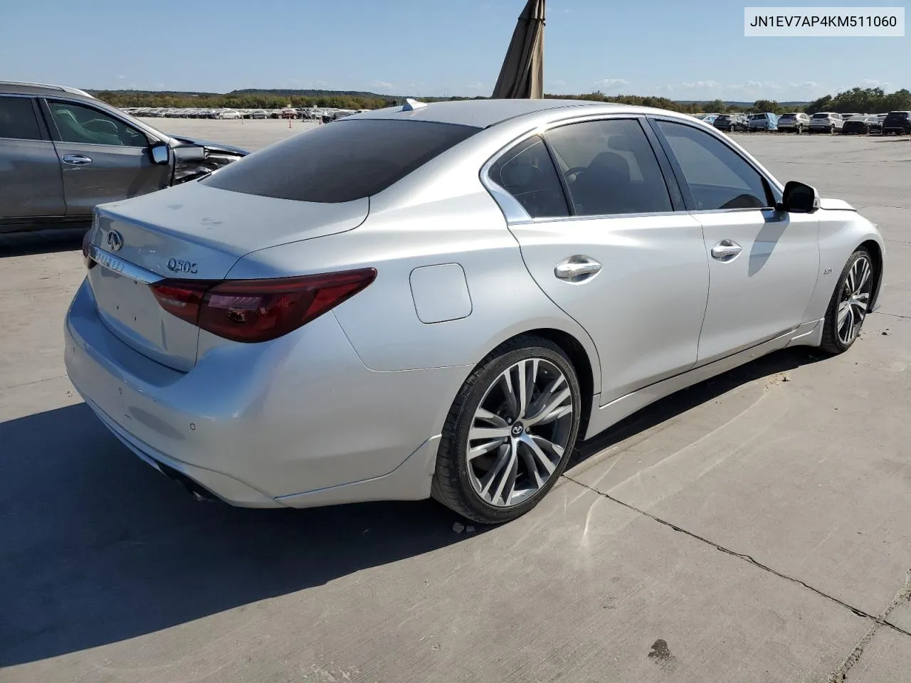 2019 Infiniti Q50 Luxe VIN: JN1EV7AP4KM511060 Lot: 77473664