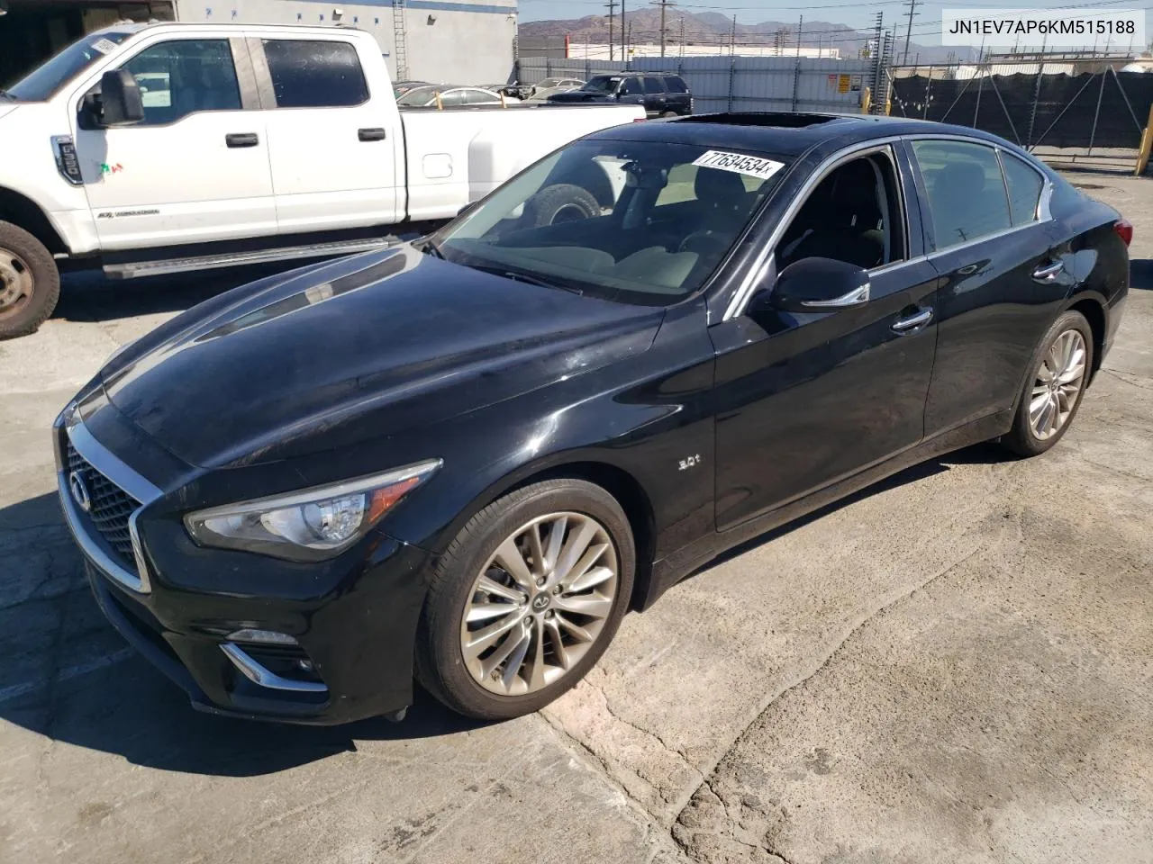 JN1EV7AP6KM515188 2019 Infiniti Q50 Luxe