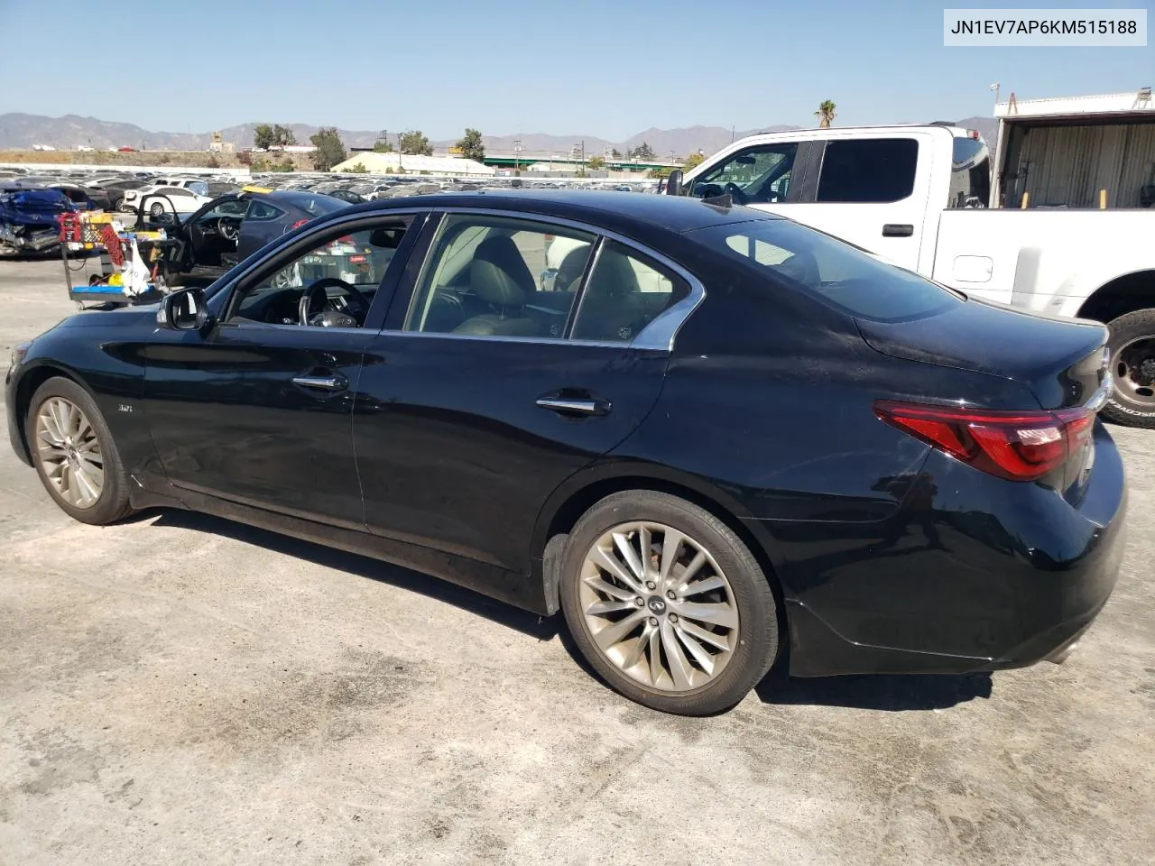 2019 Infiniti Q50 Luxe VIN: JN1EV7AP6KM515188 Lot: 77634534