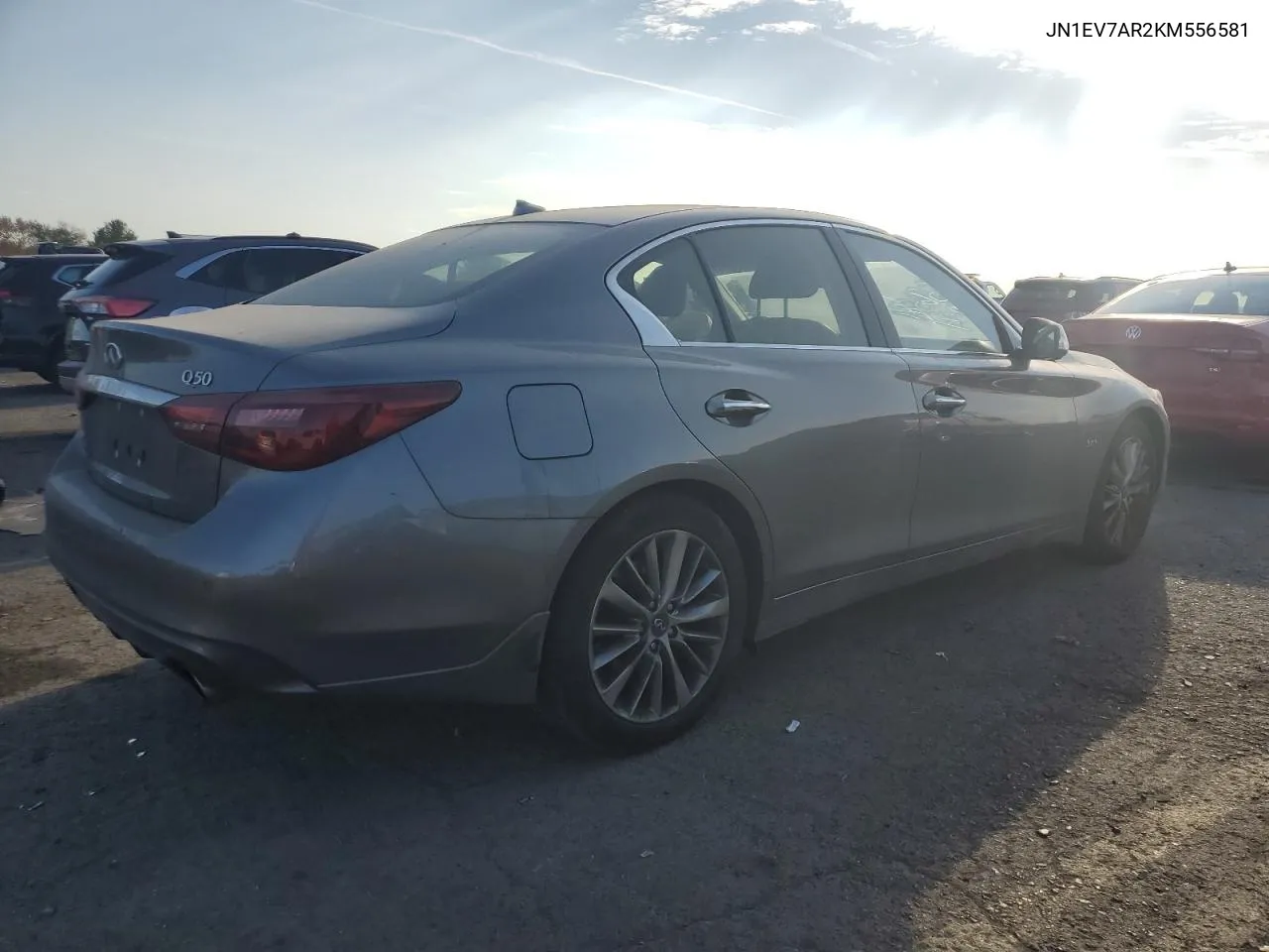 2019 Infiniti Q50 Luxe VIN: JN1EV7AR2KM556581 Lot: 78465684