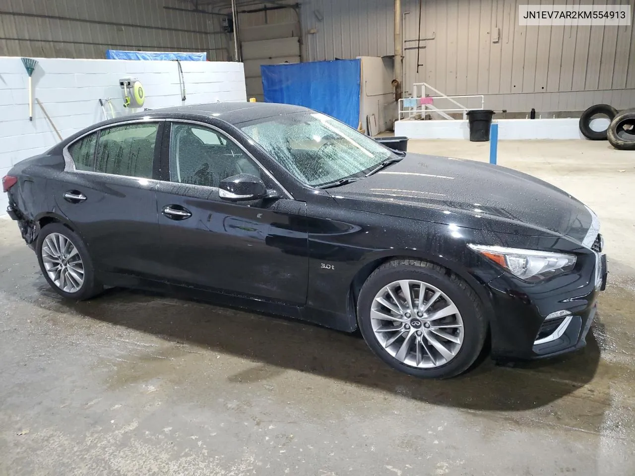 2019 Infiniti Q50 Luxe VIN: JN1EV7AR2KM554913 Lot: 79224724