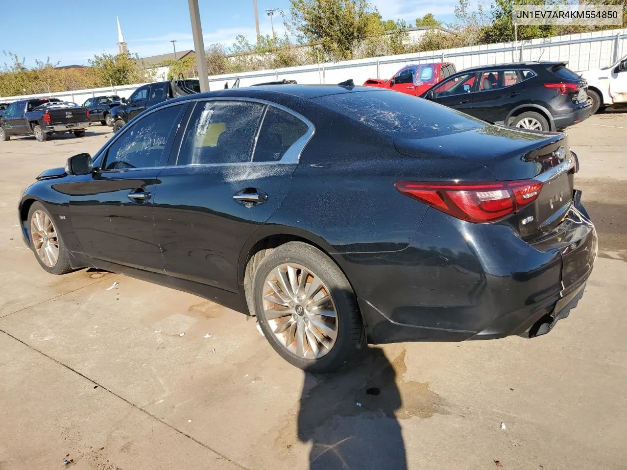 2019 Infiniti Q50 Luxe VIN: JN1EV7AR4KM554850 Lot: 79553184