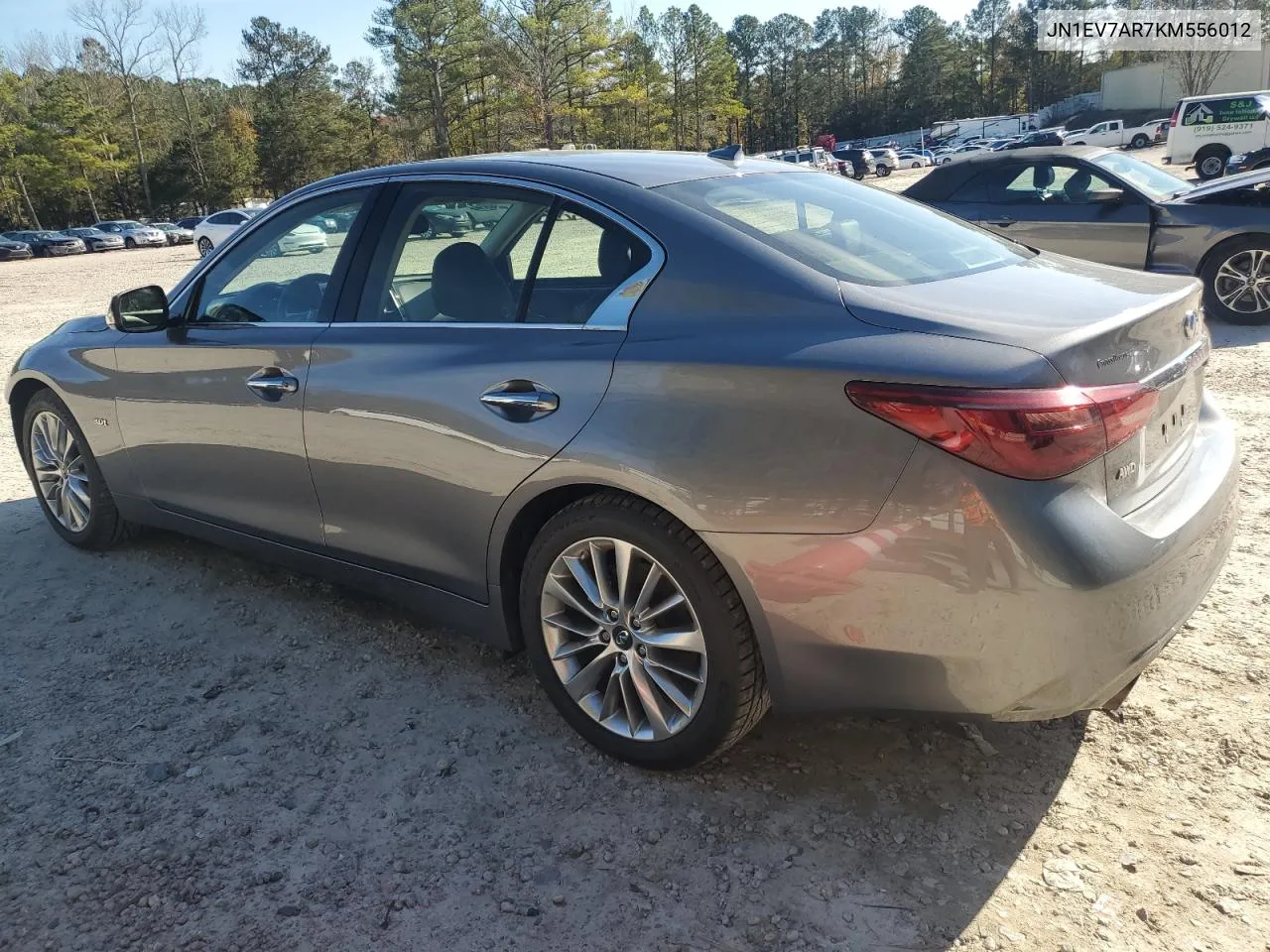 2019 Infiniti Q50 Luxe VIN: JN1EV7AR7KM556012 Lot: 79940994