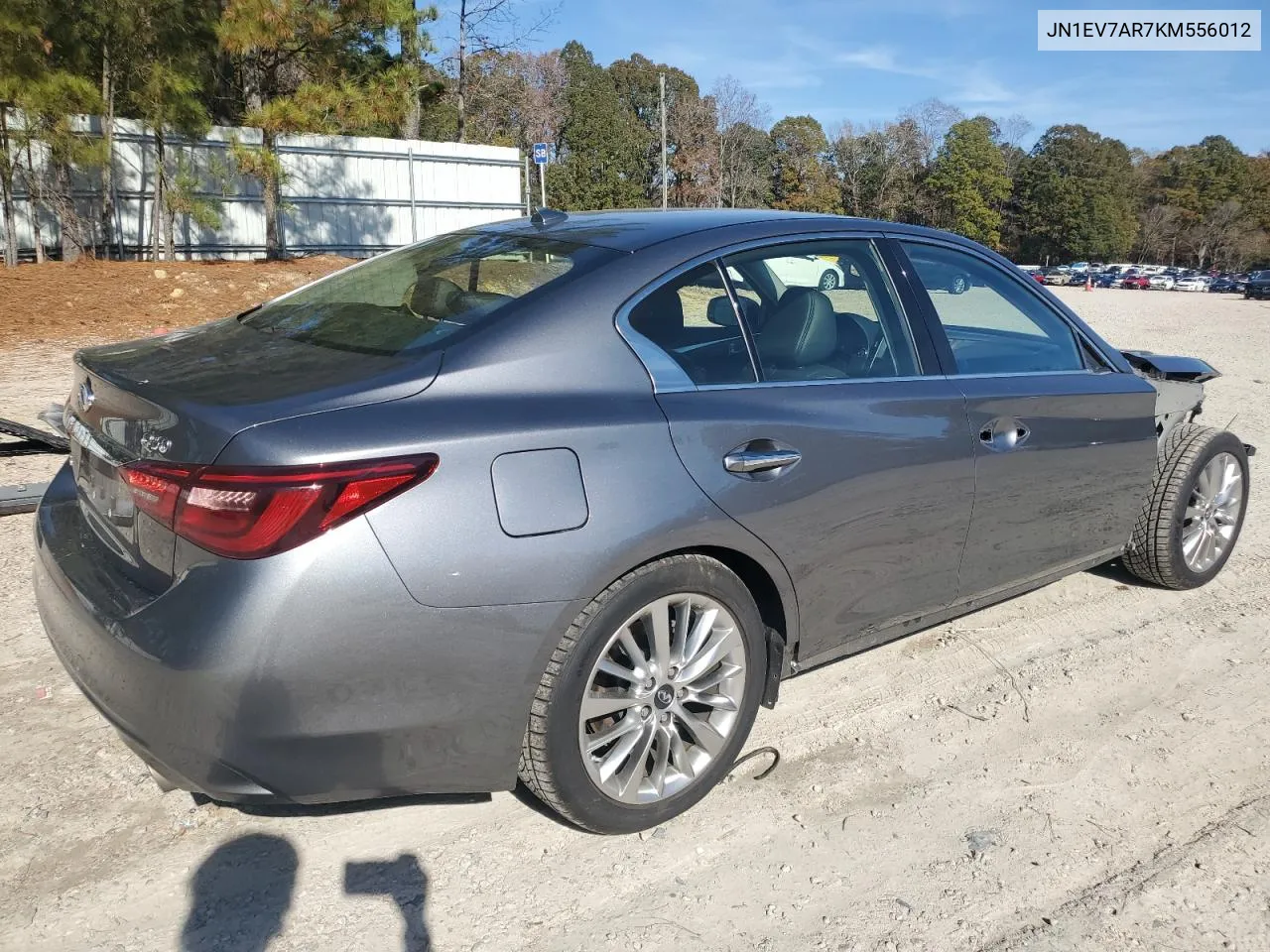 2019 Infiniti Q50 Luxe VIN: JN1EV7AR7KM556012 Lot: 79940994