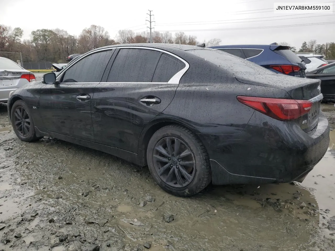 2019 Infiniti Q50 Luxe VIN: JN1EV7AR8KM559100 Lot: 80001644