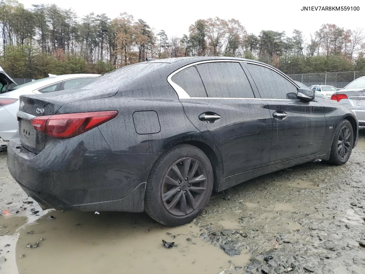 2019 Infiniti Q50 Luxe VIN: JN1EV7AR8KM559100 Lot: 80001644