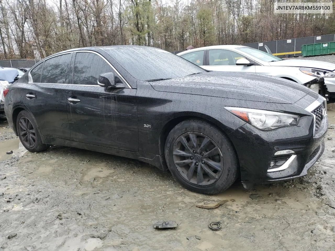 2019 Infiniti Q50 Luxe VIN: JN1EV7AR8KM559100 Lot: 80001644