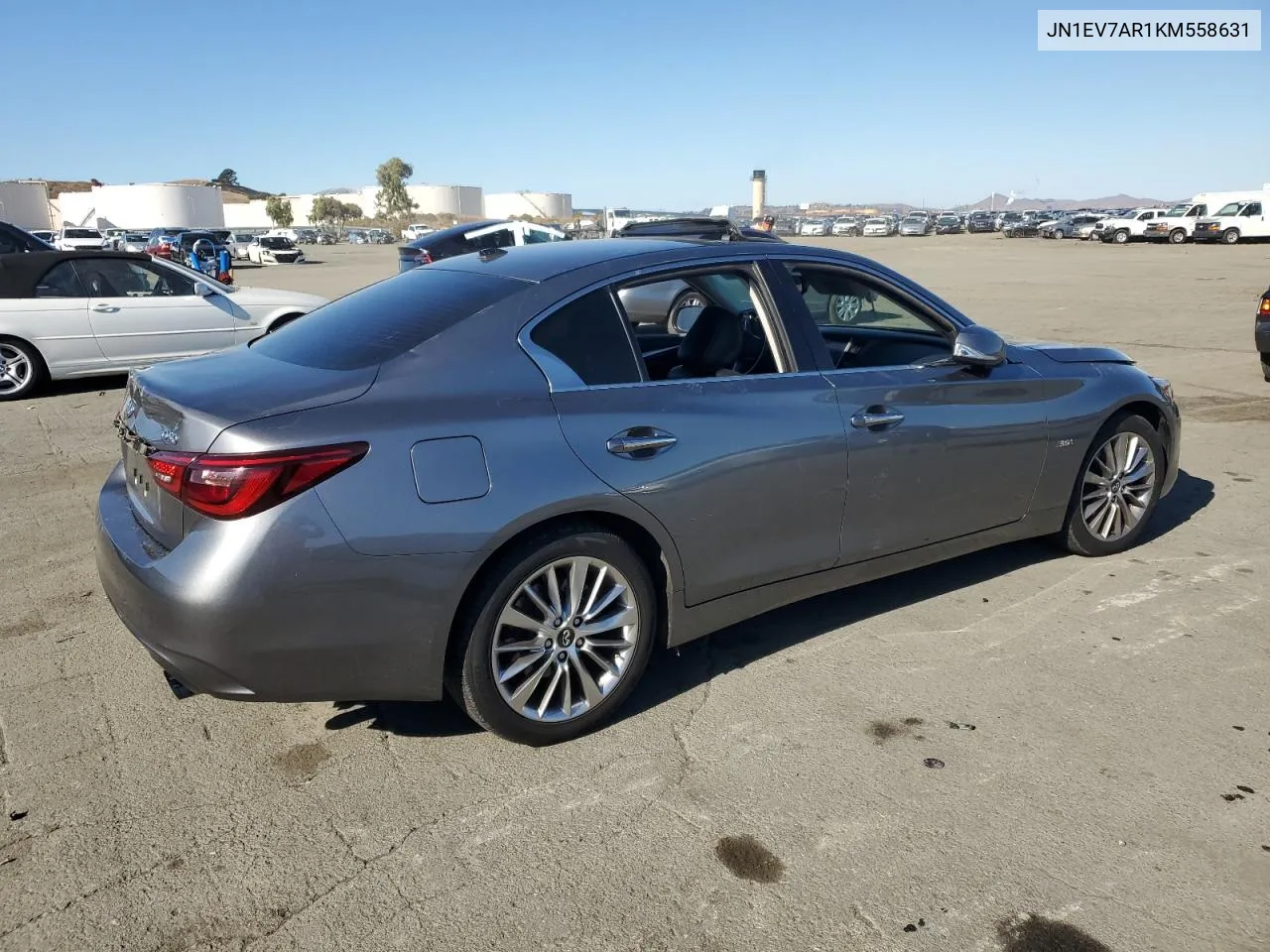 2019 Infiniti Q50 Luxe VIN: JN1EV7AR1KM558631 Lot: 80239724