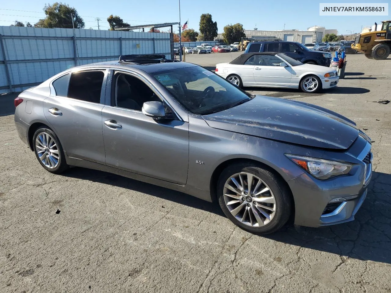 2019 Infiniti Q50 Luxe VIN: JN1EV7AR1KM558631 Lot: 80239724