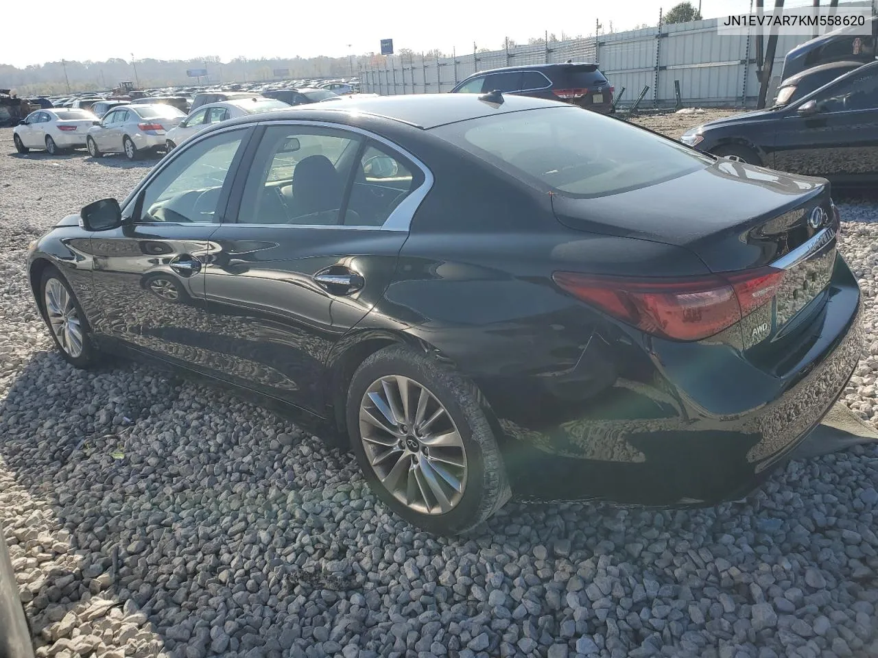 2019 Infiniti Q50 Luxe VIN: JN1EV7AR7KM558620 Lot: 80697754