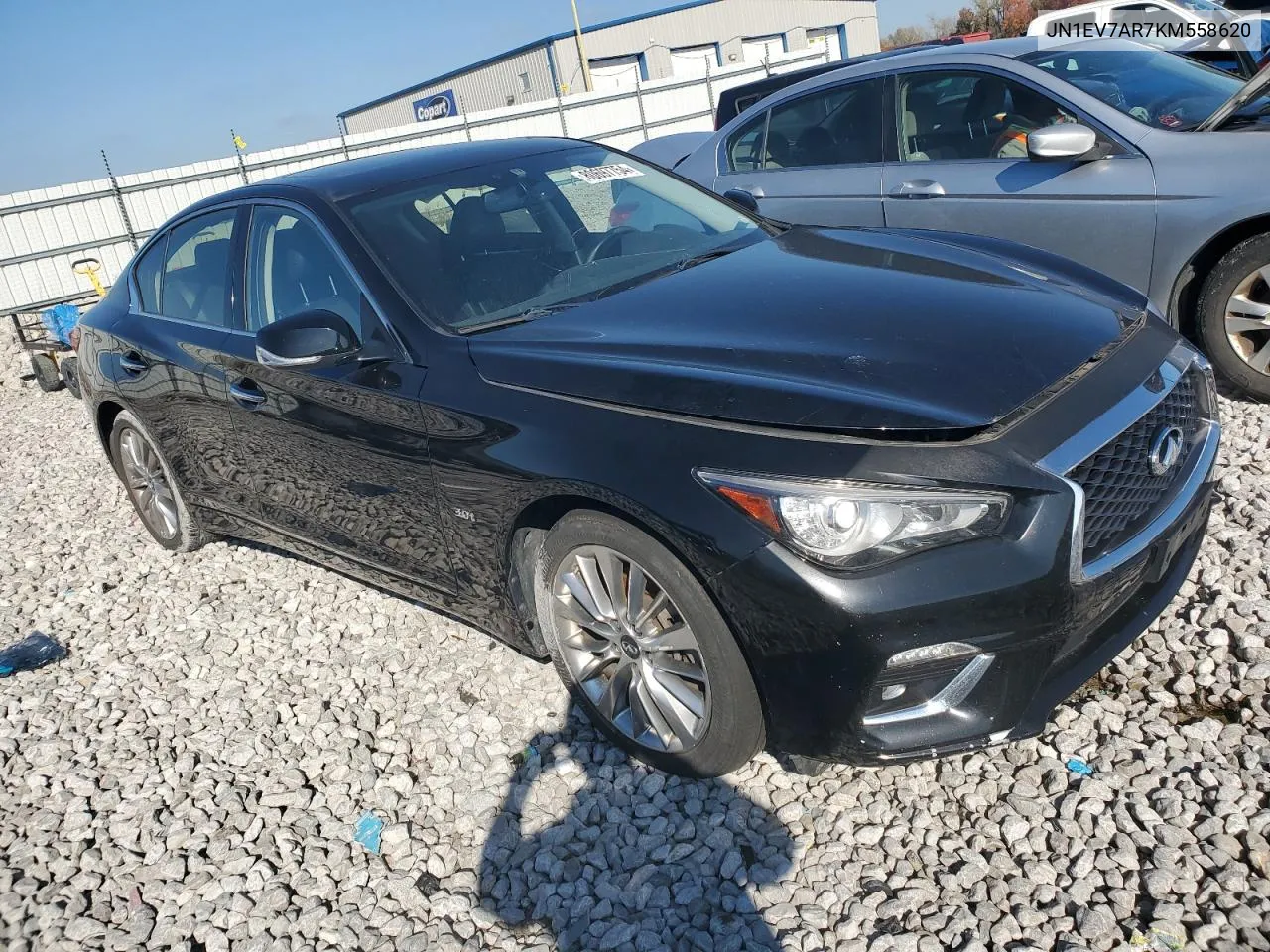 2019 Infiniti Q50 Luxe VIN: JN1EV7AR7KM558620 Lot: 80697754