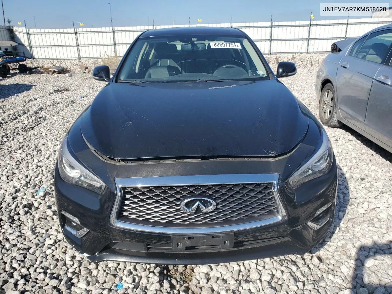 2019 Infiniti Q50 Luxe VIN: JN1EV7AR7KM558620 Lot: 80697754