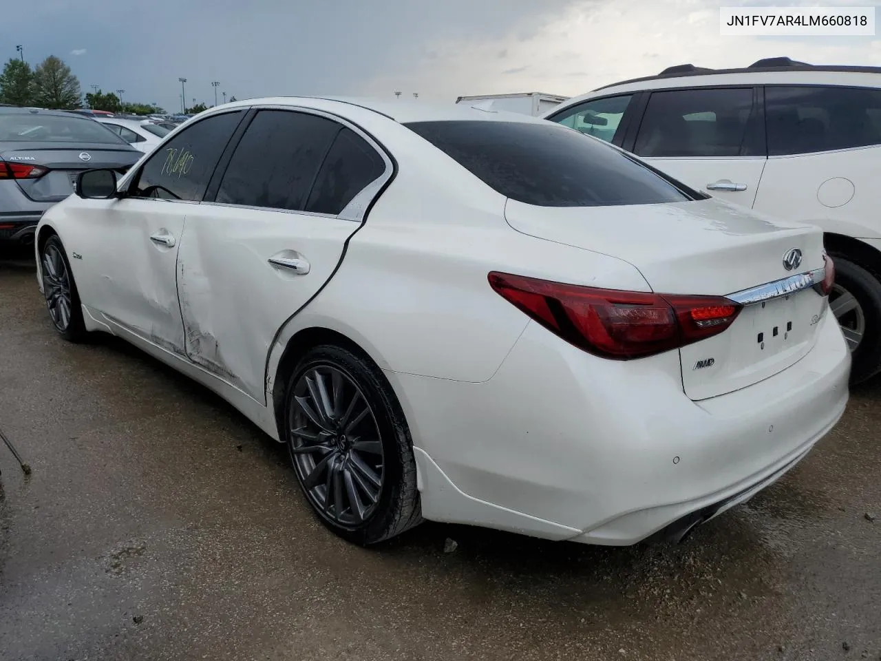 JN1FV7AR4LM660818 2020 Infiniti Q50 Red Sport 400