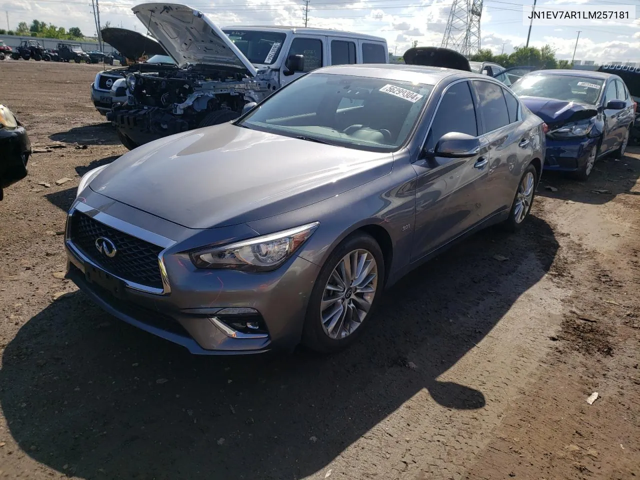 JN1EV7AR1LM257181 2020 Infiniti Q50 Pure